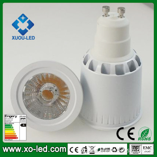 7W E27/MR16/GU10/E14 COB LED Spotlighting